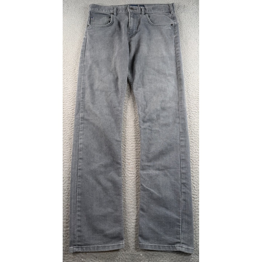 Patagonia Iron Clad Jeans Mens 30x30 Gray Organic Cotton Straight Leg 56025FA16
